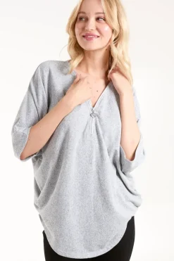 Heart Zip Front Top