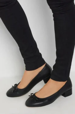 Heeled Ballet Pumps