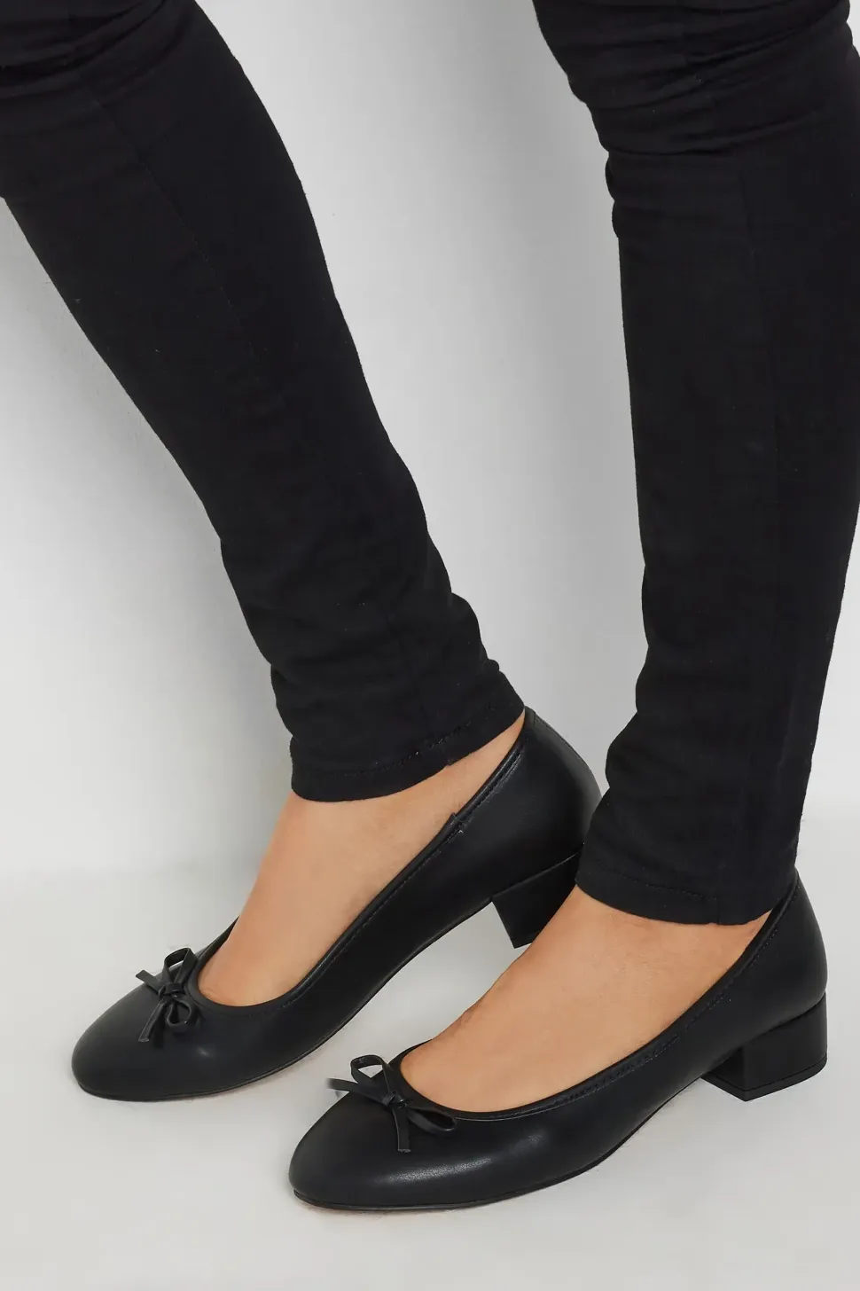 Heeled Ballet Pumps