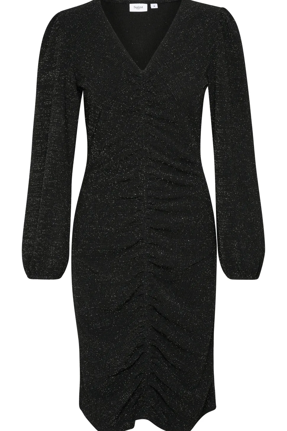 HelaSZ Slim Fit V-neck Glitter Dress-