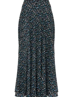 Hermonia Floral Maxi Skirt-Printed