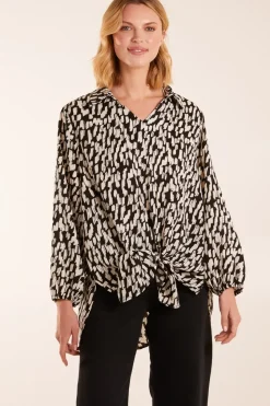 High Low Hem Blouse