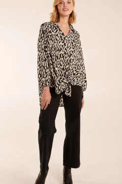 High Low Hem Blouse