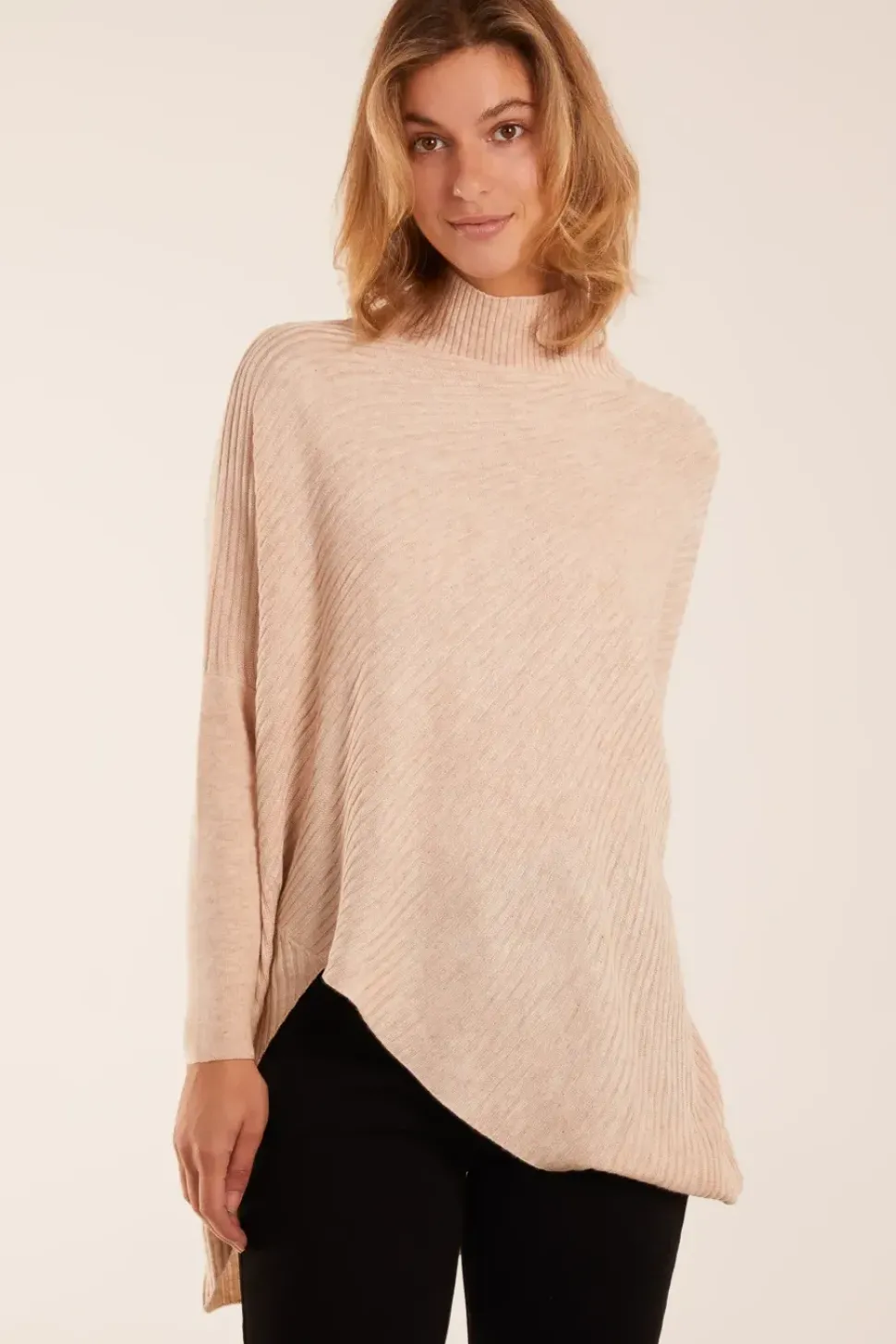High Low Hem Detail Jumper