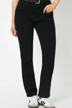 High Rise Comfort Stretch Straight Leg Jean
