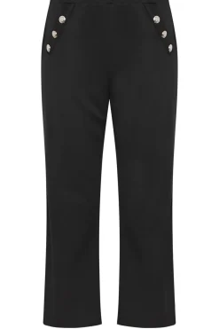 High Waisted Scuba Trousers
