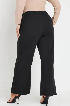 High Waisted Scuba Trousers