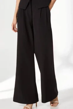 High Waisted Wide Leg Trouser