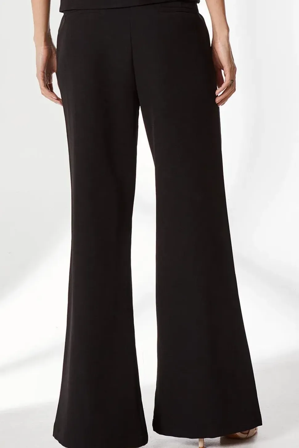 High Waisted Wide Leg Trouser
