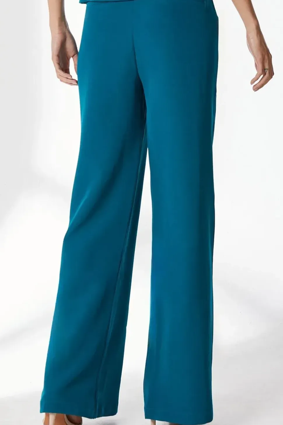 High Waisted Wide Leg Trouser