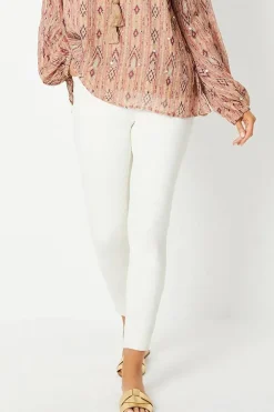 High Waist Slim Leg Jeans