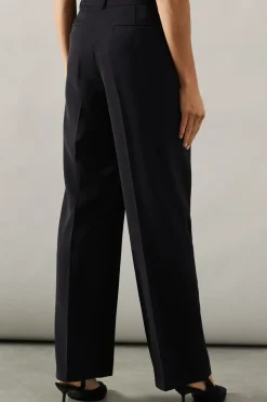High Waist Straight Leg Trouser