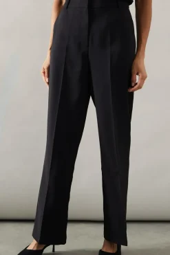 High Waist Straight Leg Trouser