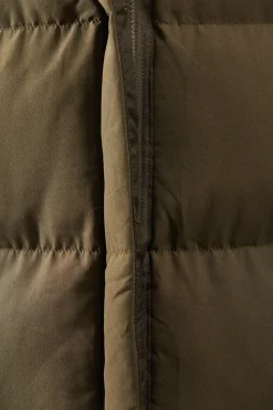 Hooded Longline Padded Gilet