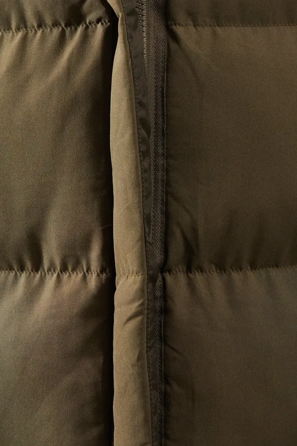 Hooded Longline Padded Gilet