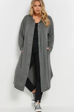 Hooded Maxi Cardigan