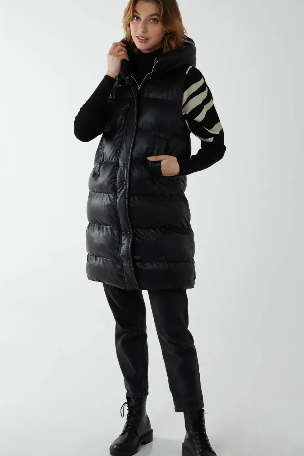Hooded Puffer Gilet