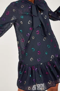 Hope Heart Sequin Dress