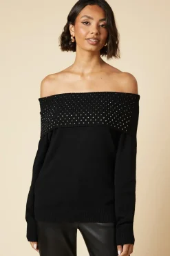 Hot Fix Bardot Jumper
