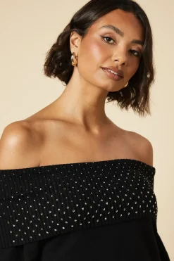 Hot Fix Bardot Jumper