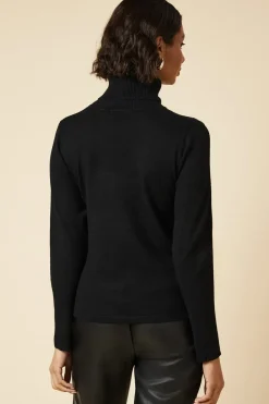 Hot Fix Detail Roll Neck Jumper
