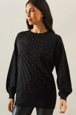Hot Fix Embellished Tunic