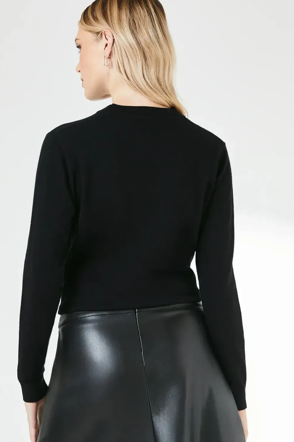Hot Fix Neckline Design Jumper