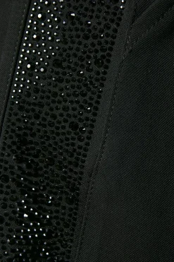Hotfix Side Panel Wide Leg Tailored Trouser