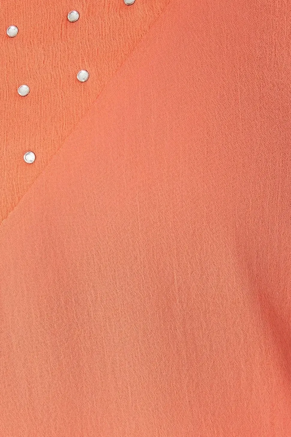 Hotfix V Neck Overlay Dress