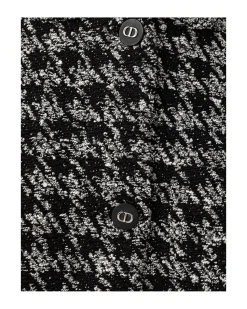 Houndstooth Short Sleeve Button Down Shirt
