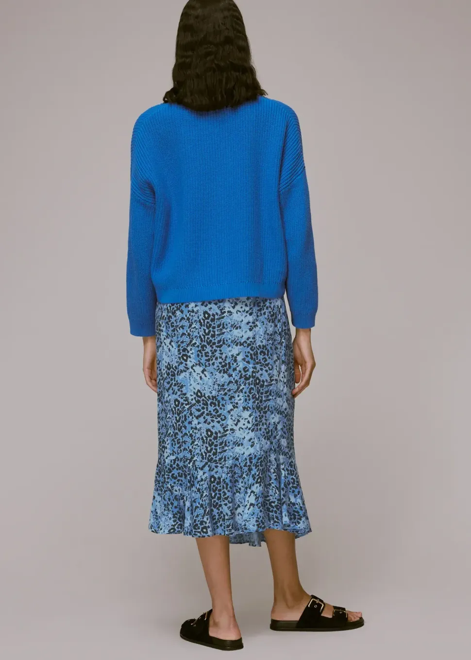 Hyena Spot Wrap Skirt-