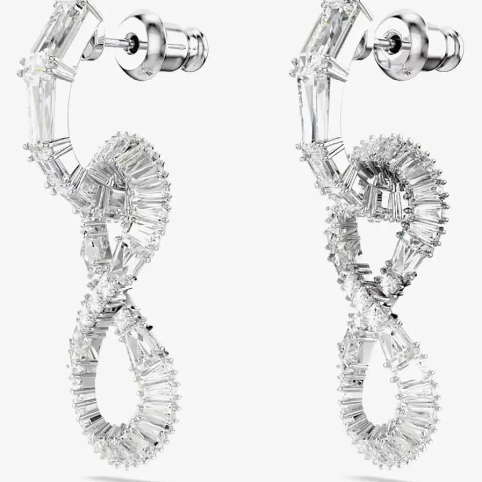 Hyperbola Rhodium Plated Blue Heart Bracelet 5680393