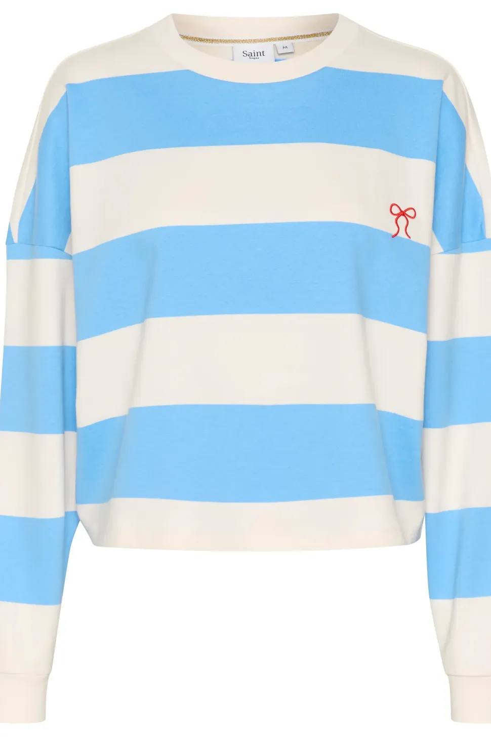 Idahella Long Sleeve Stripe Sweatshirt-Striped