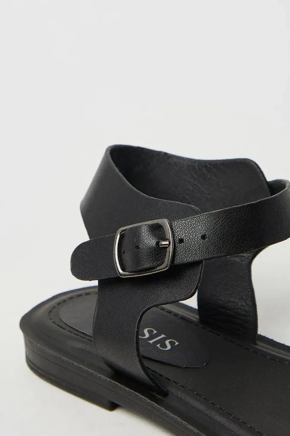 Idalia Comfort Ankle Strap Flat Sandals