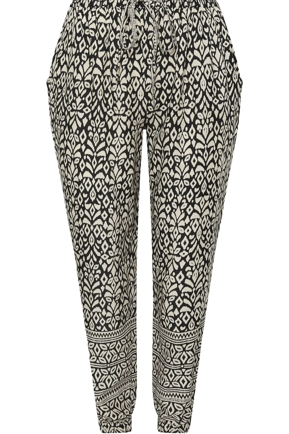 Ikat Print Joggers