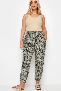 Ikat Print Joggers