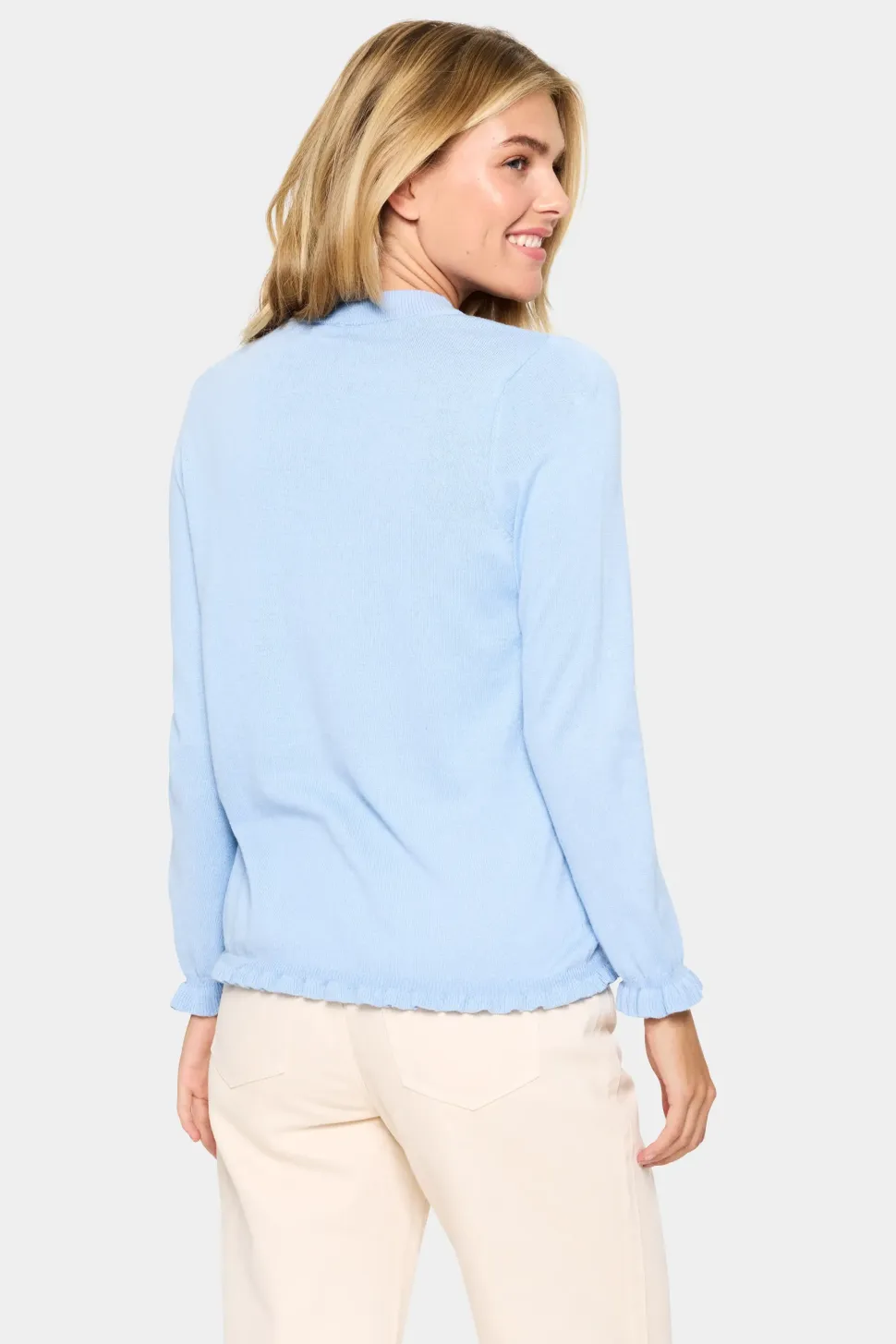 IlonaSZ Slim Fit Crew Neck Pullover-