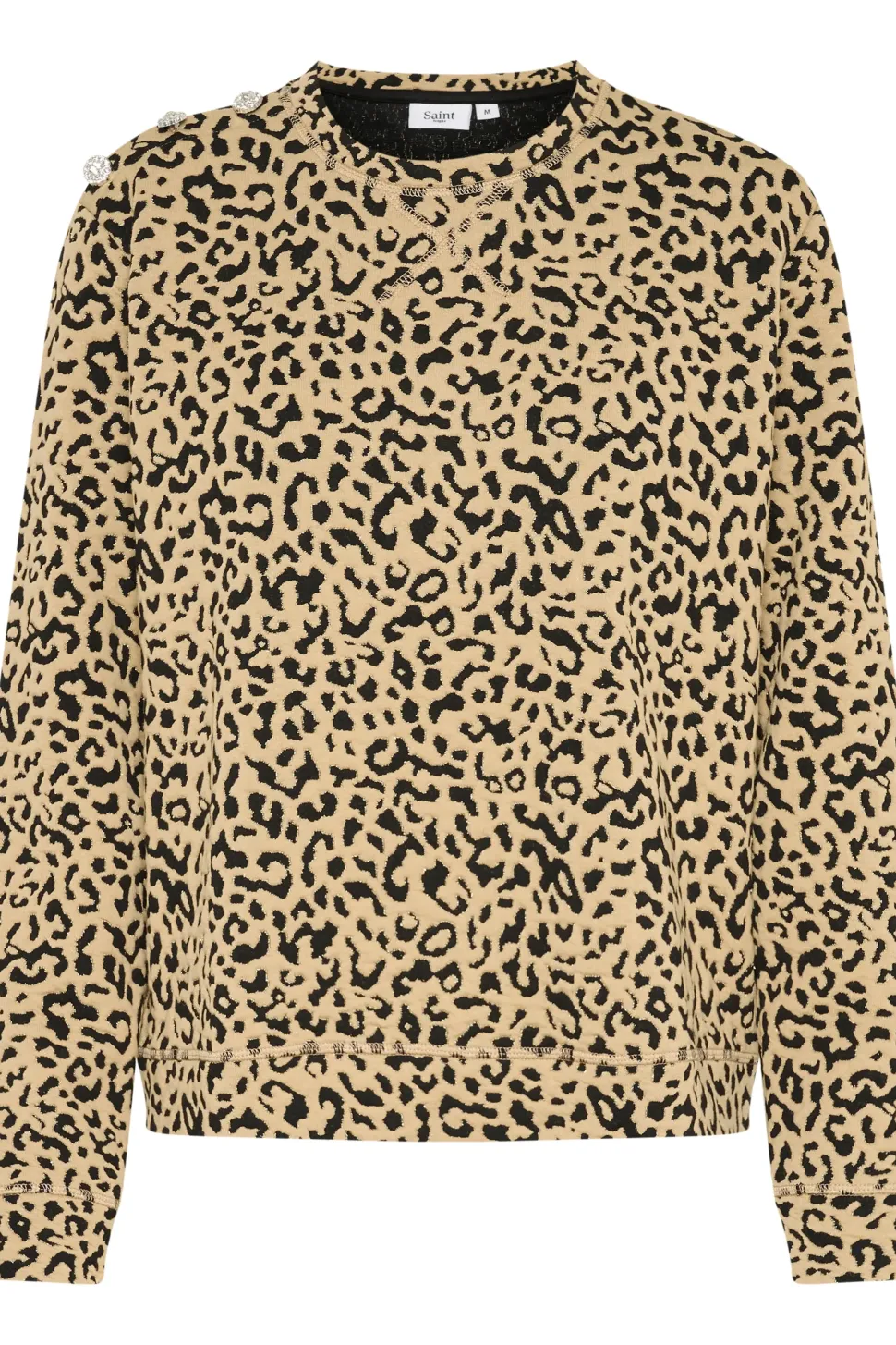 IlsabethSZ Leopard Print Sweatshirt-Leopard Print