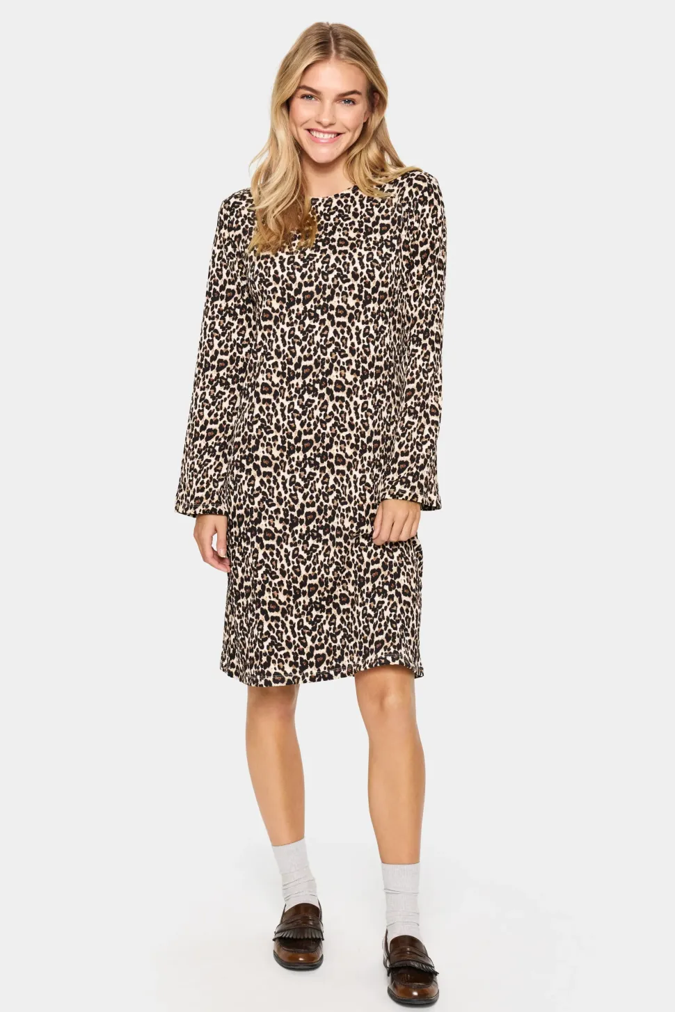 IlyssaSZ Long Sleeves Above Knee Dress-