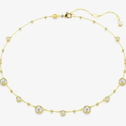 Imber Gold Plated Scattered Necklace 5680090