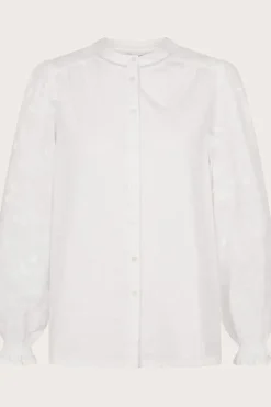 Indi Embroidered Sleeve Shirt