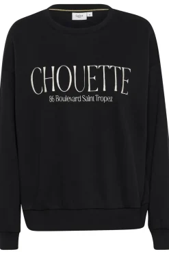 InezSZ Long Sleeve Printed Sweatshirt-