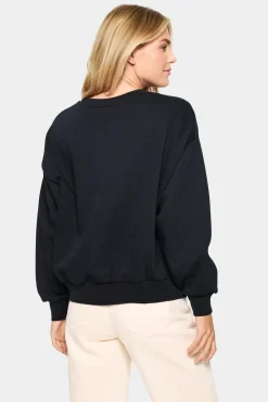 InezSZ Long Sleeve Printed Sweatshirt-