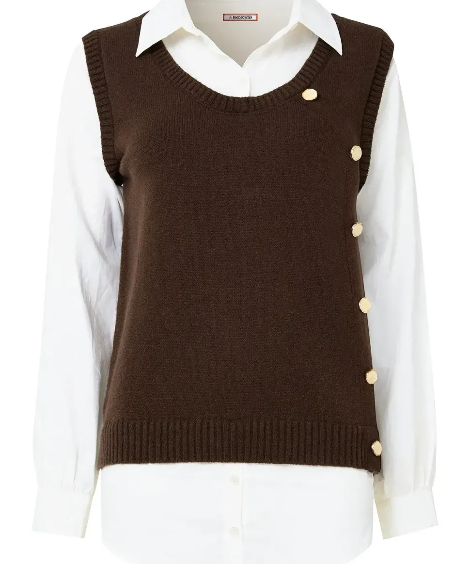 2 in 1 Shirt Jumper