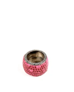 Intrecciato Leather Ring