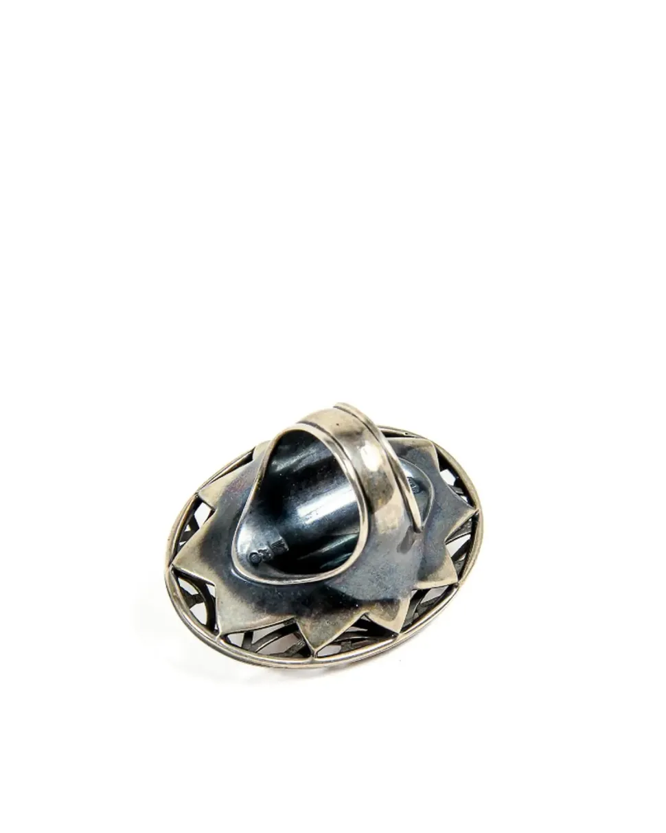 Intrecciato Ring in Silver