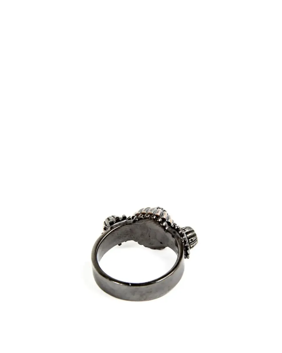Intrecciato Sterling Silver Ring