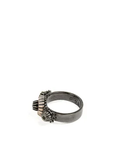 Intrecciato Sterling Silver Ring