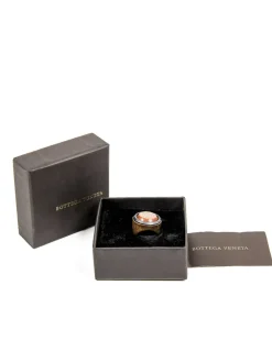 Intrecciato Wood Ring