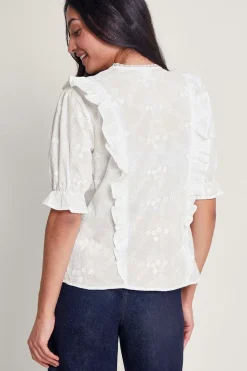 Iris Embroidered Blouse